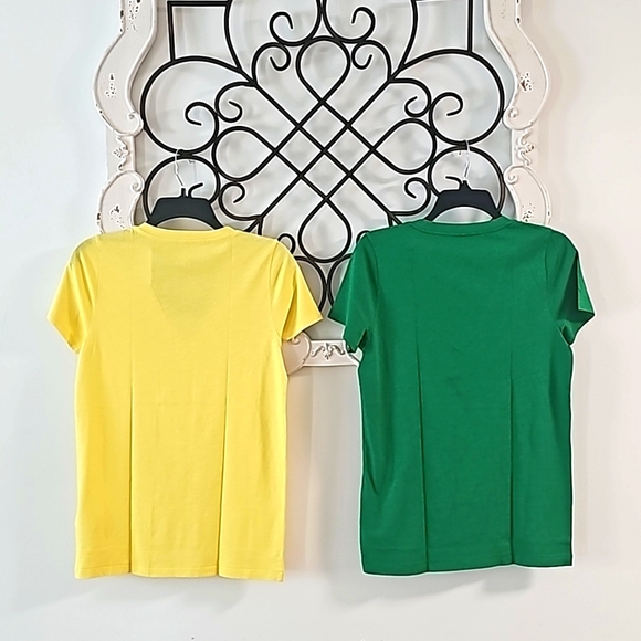 2 NTW J Crew Slub Cotton Tee Size M - Picture 2 of 8